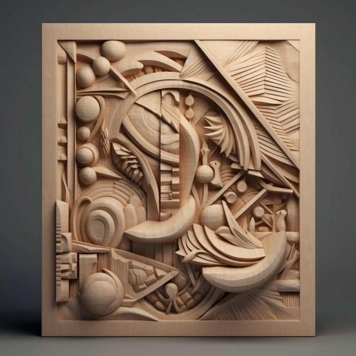 نموذج ثلاثي الأبعاد لآلة CNC 3D Art 